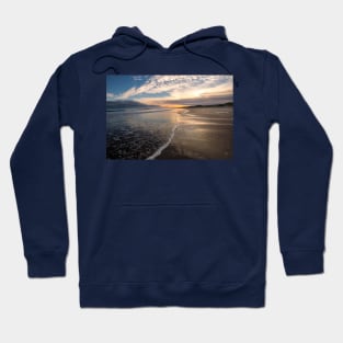 December daybreak at Druridge Bay Hoodie